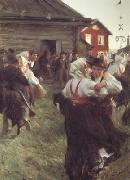 Anders Zorn Midsummer Dance (nn02) painting